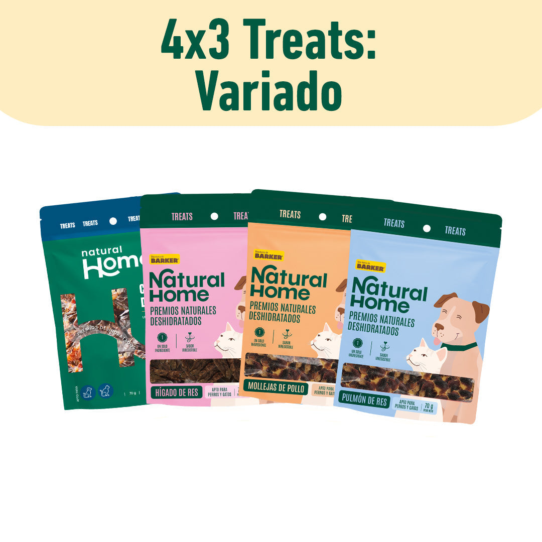 Pack 4x3 Treats: Variado