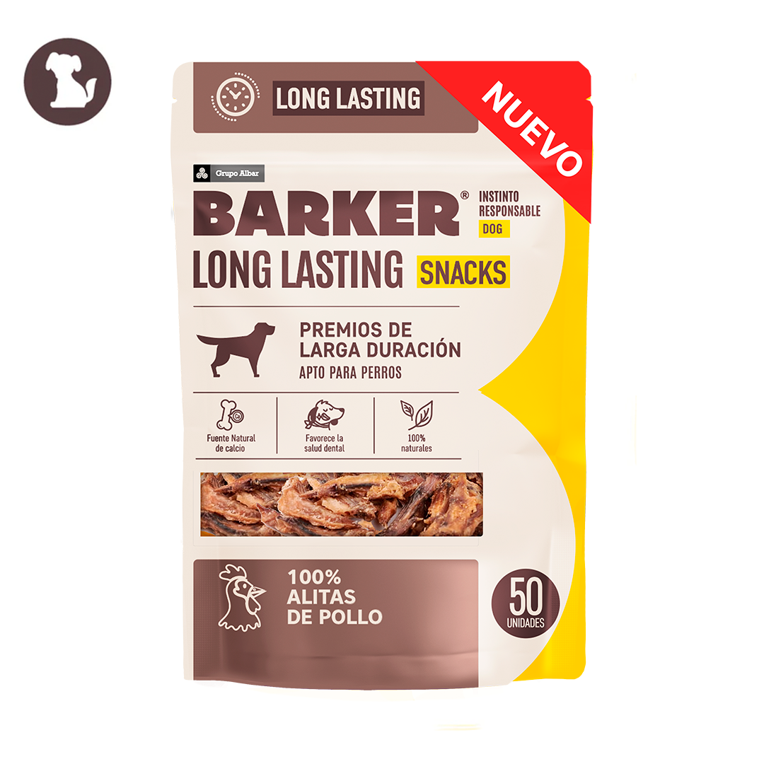 Long Lasting Snacks - Alitas de Pollo (50 unidades)