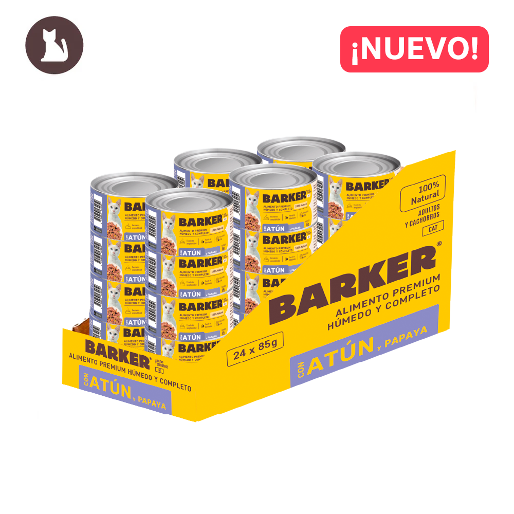 Latas cat (24-Pack) Atún y Papaya