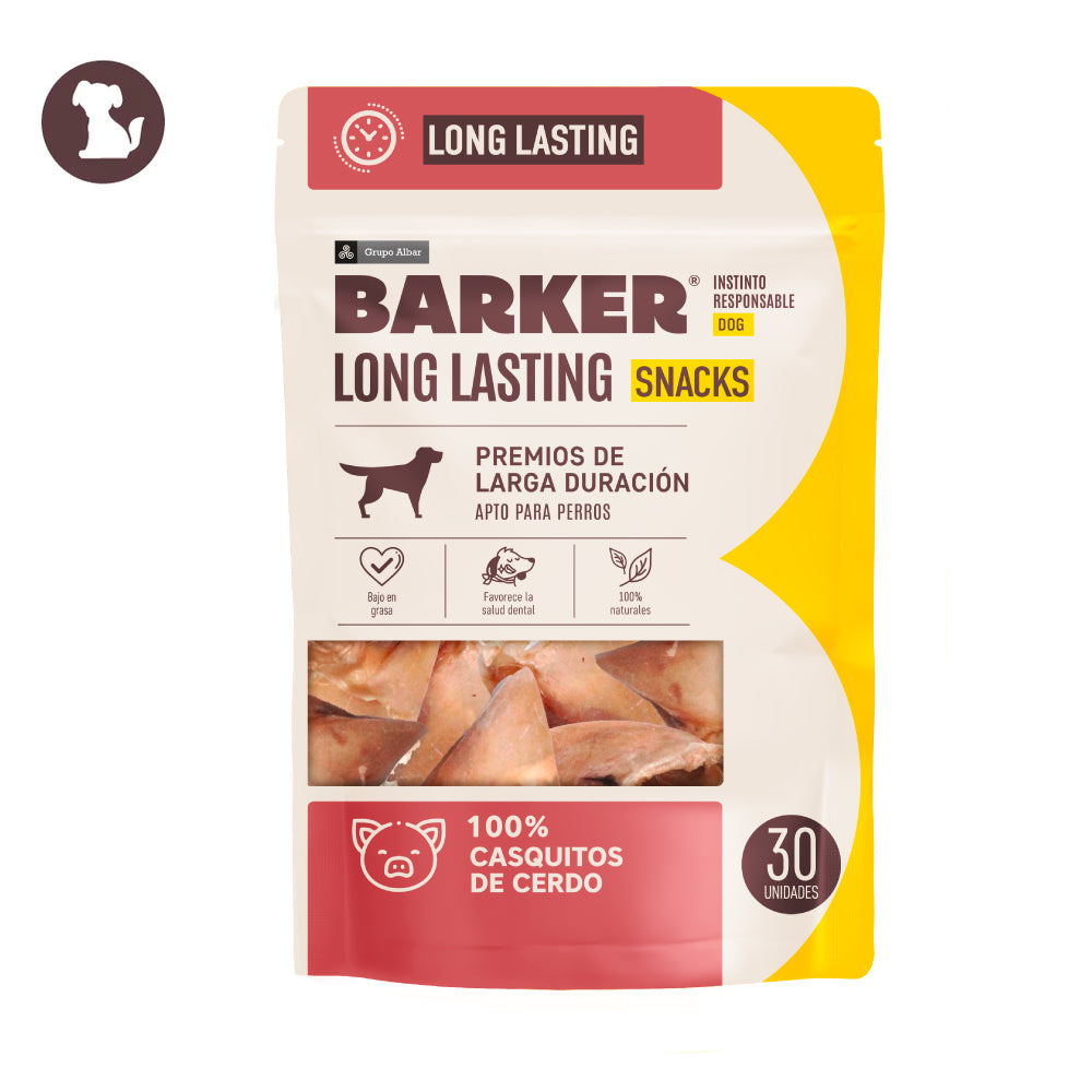 Long Lasting Snacks - Casquitos de Cerdo (30 unidades)