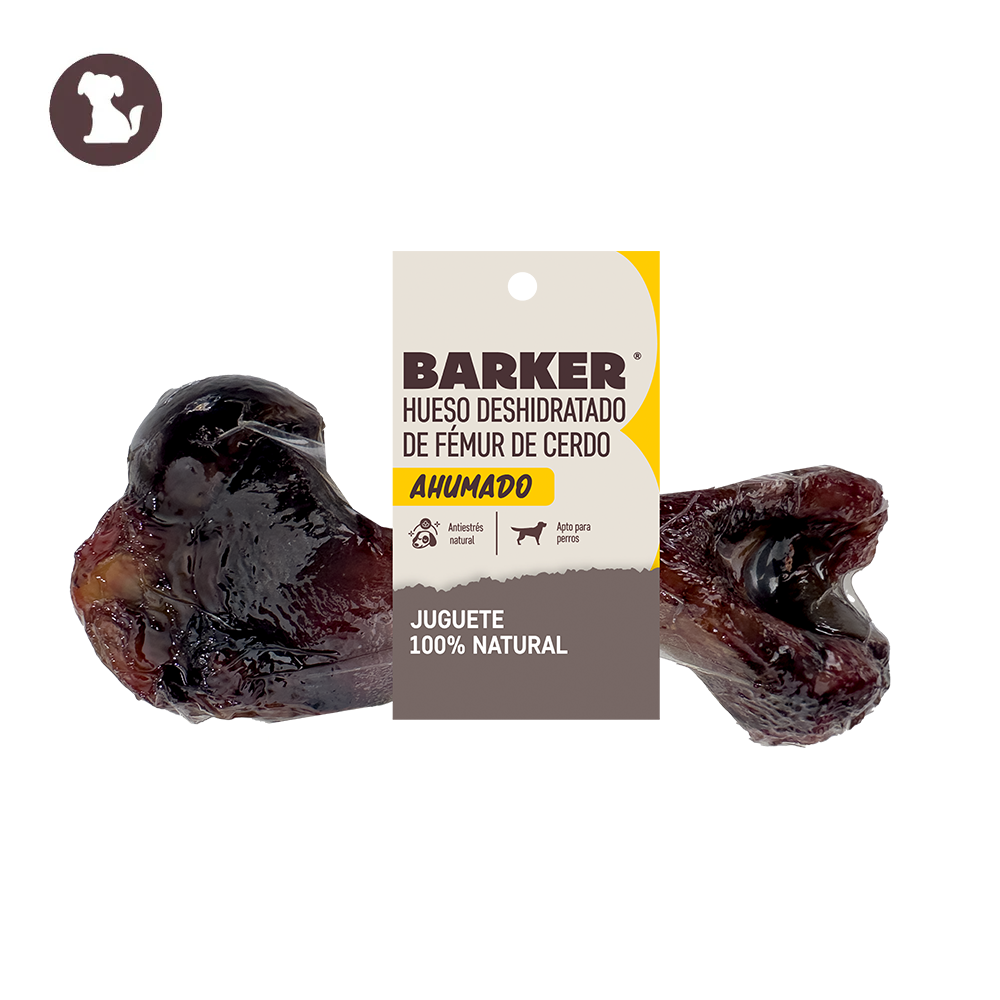 Hueso Ahumado Deshidratado de Femúr de Cerdo