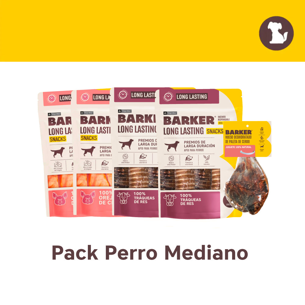 Pack para medianos - Long Lasting Snacks