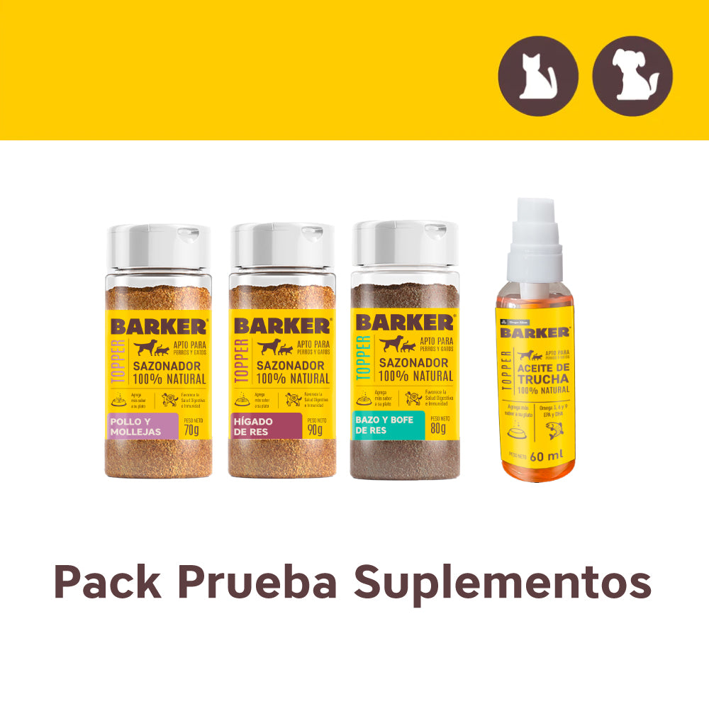 Pack Prueba Suplementos