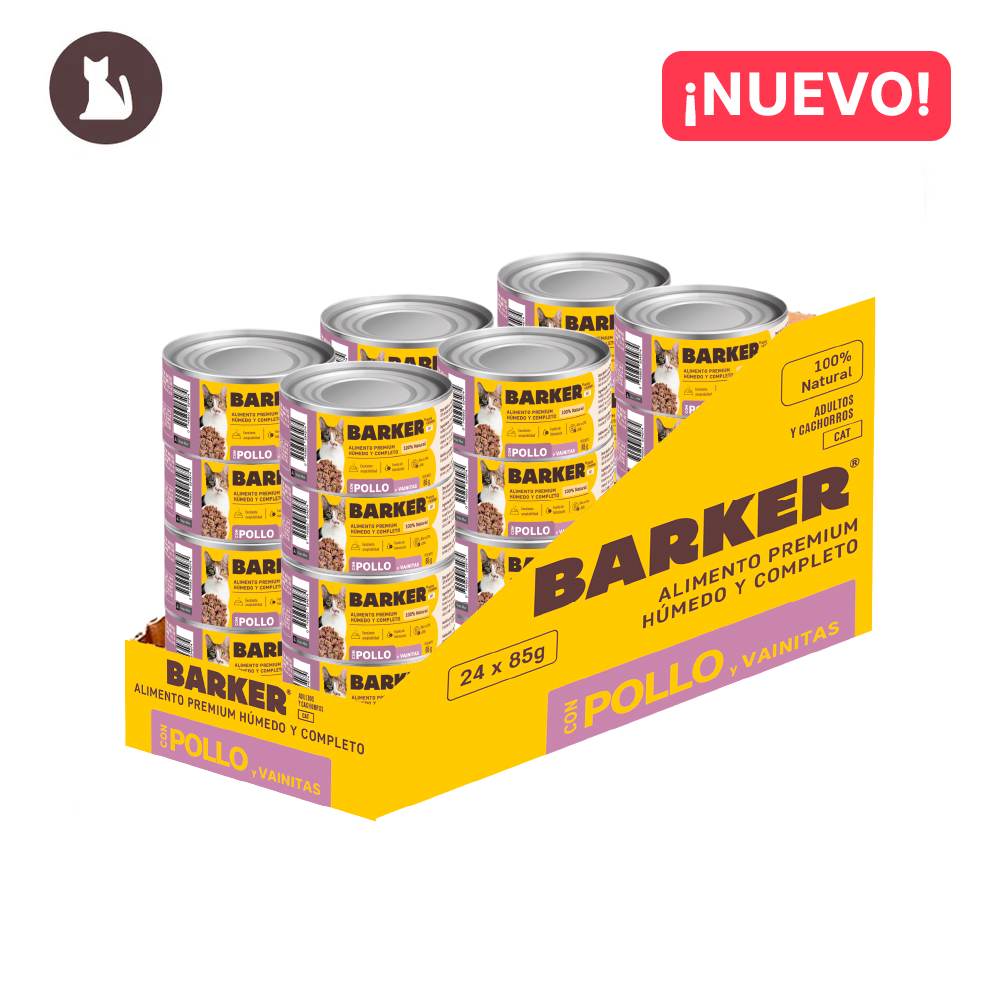 Latas cat (24-Pack) Pollo y Vainitas