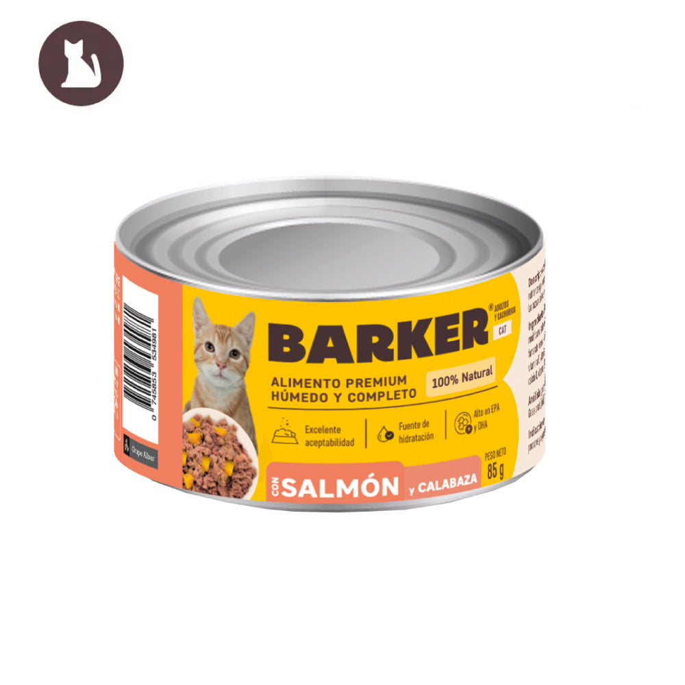 Lata Cat Salmón y Calabaza