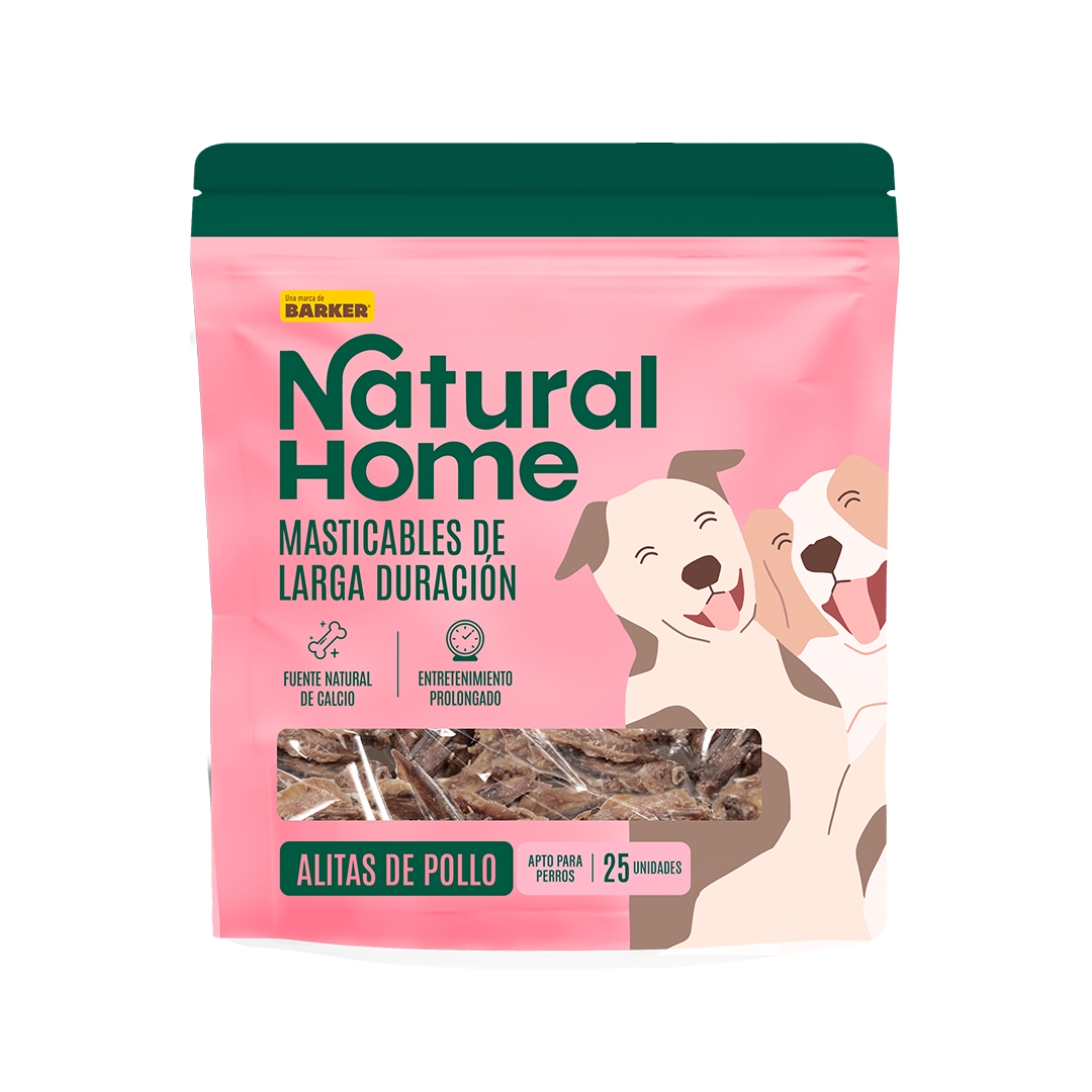 Nuevo Masticable Natural Alitas de Pollo