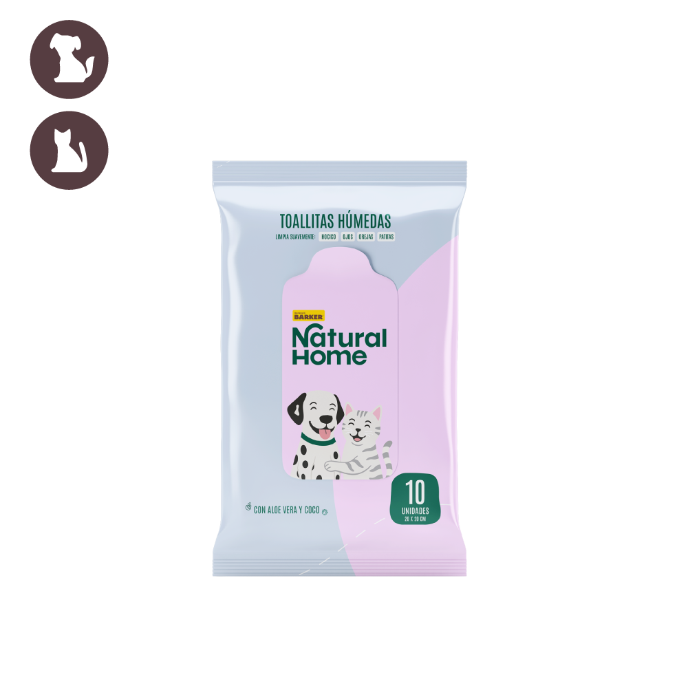Toallitas Húmedas Aloe y Coco (10und)