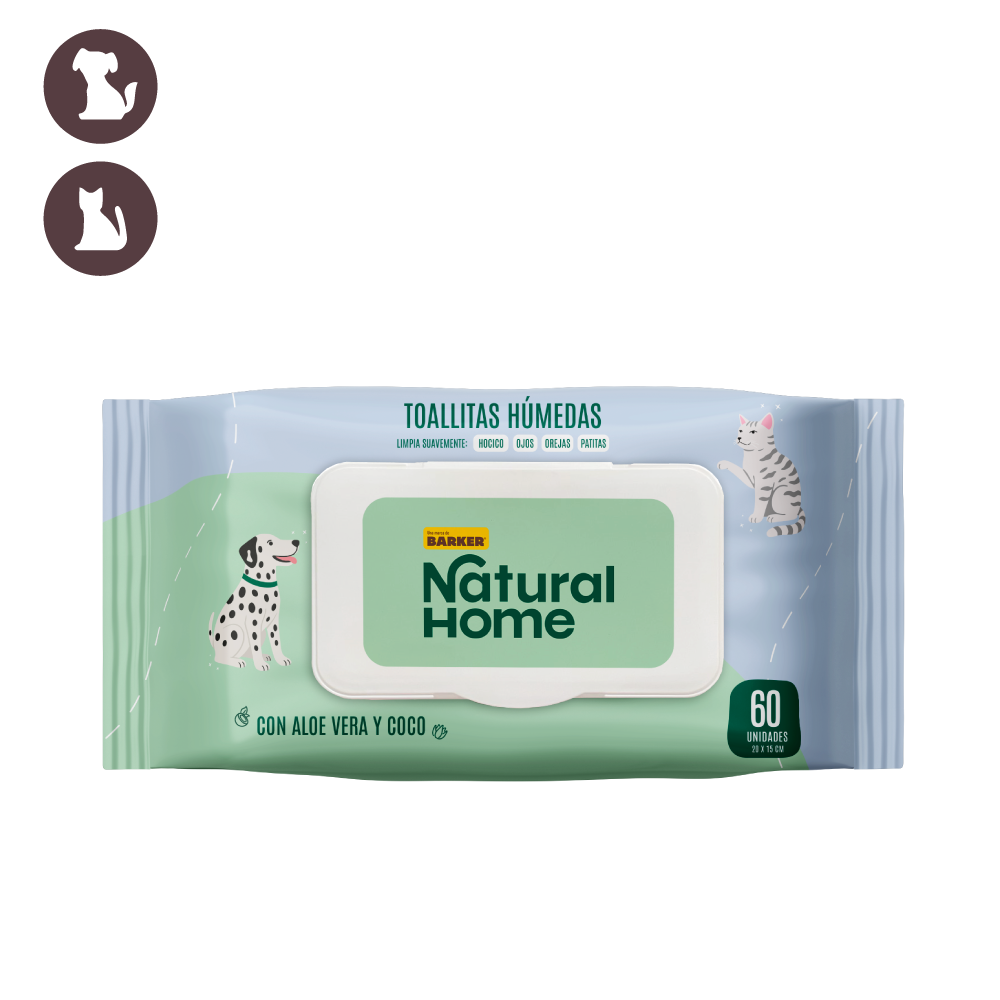 Toallitas Húmedas Aloe y Coco (60und)