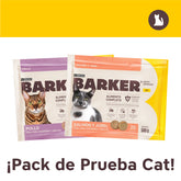 Pack de Prueba Barker Cat - Alimentación Natural